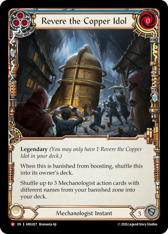 Revere the Copper Idol