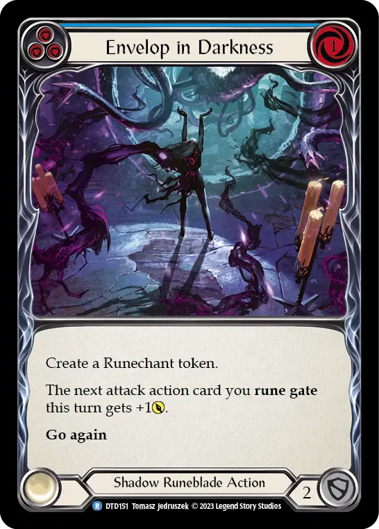 Envelop in Darkness
