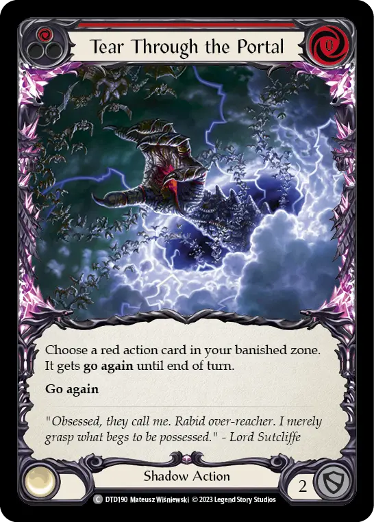 Tear Through the Portal