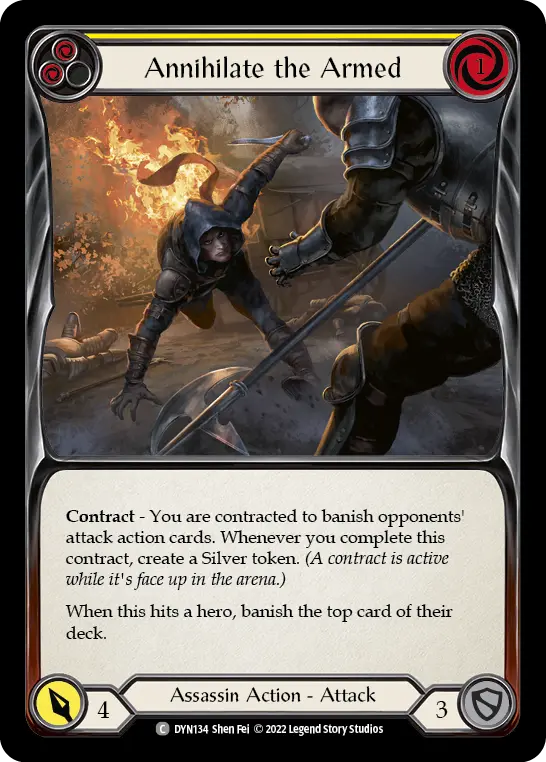 Annihilate the Armed