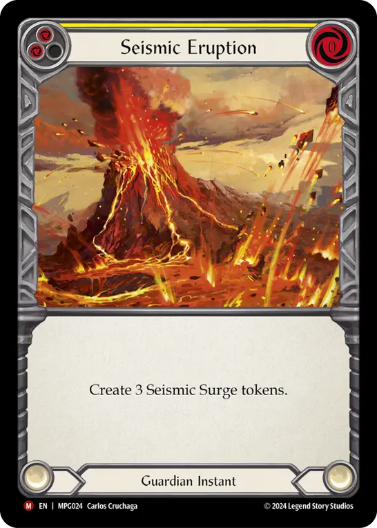 Seismic Eruption