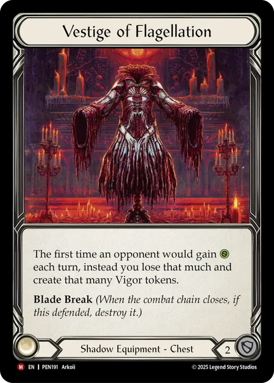 Vestige of Flagellation