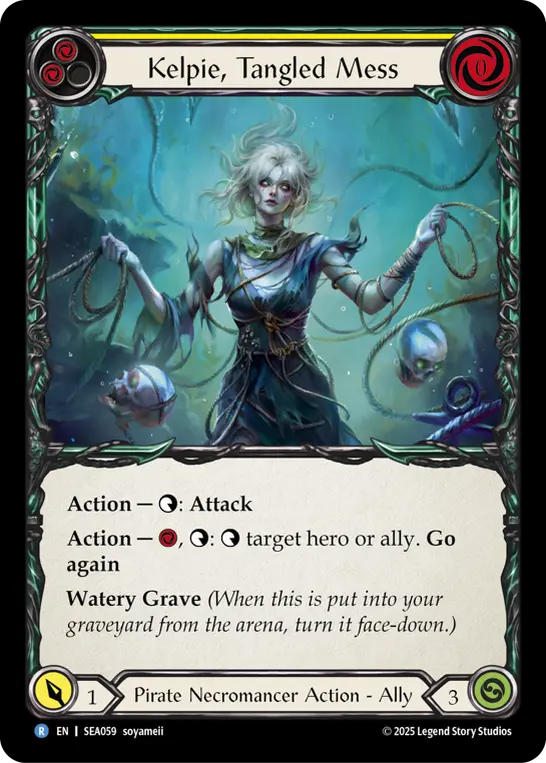 Kelpie, Tangled Mess