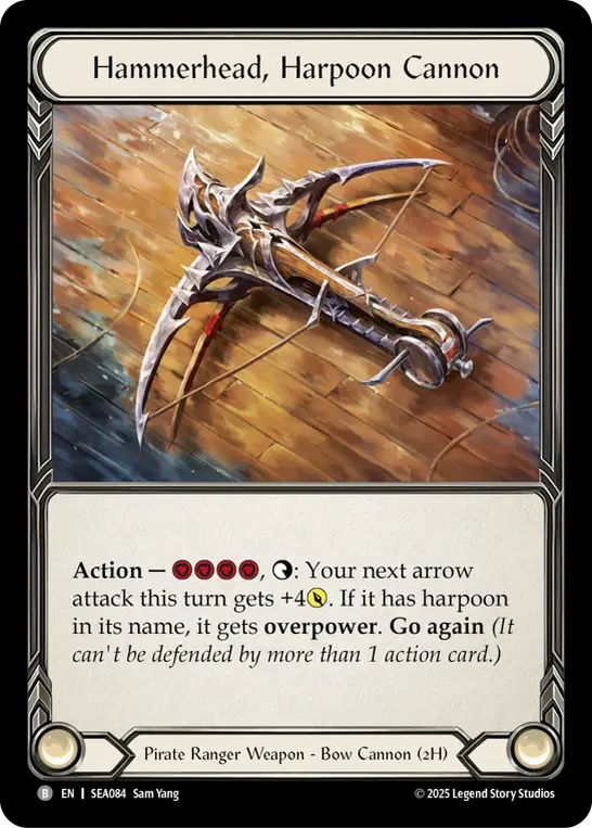 Hammerhead, Harpoon Cannon