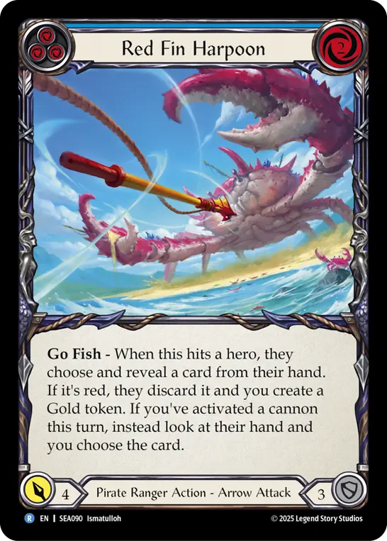 Red Fin Harpoon