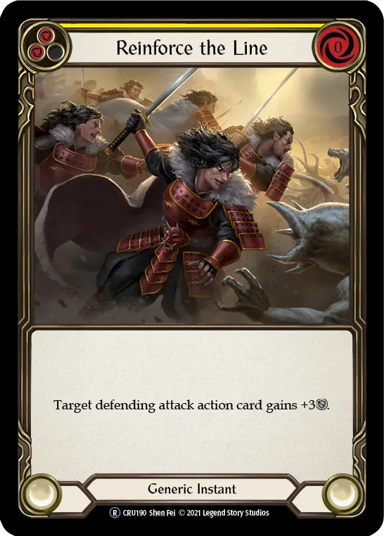 Reinforce the Line