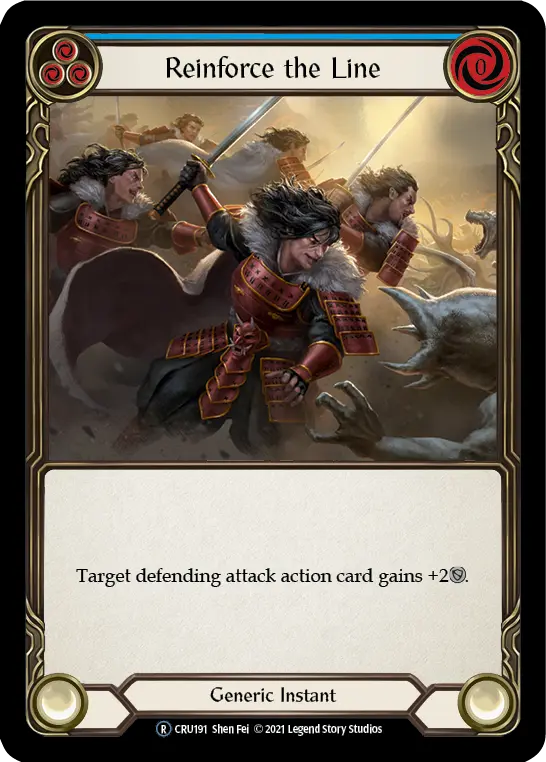 Reinforce the Line