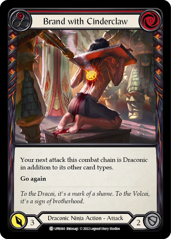 Brand with Cinderclaw