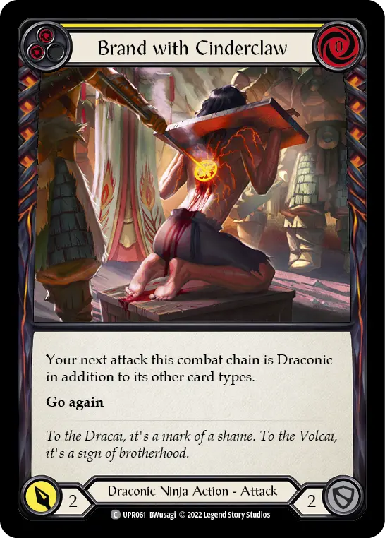 Brand with Cinderclaw