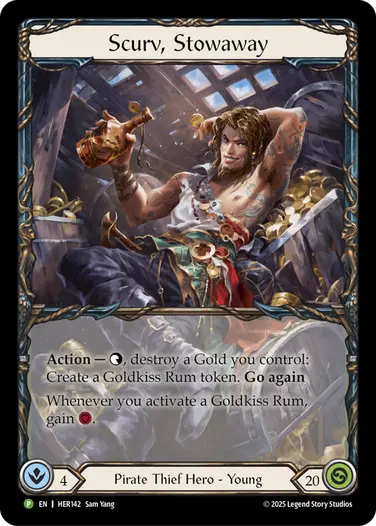Scurv, Stowaway